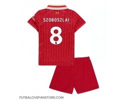 Liverpool Dominik Szoboszlai #8 Domáci Detský futbalový dres 2024-25 Krátky Rukáv (+ trenírky)